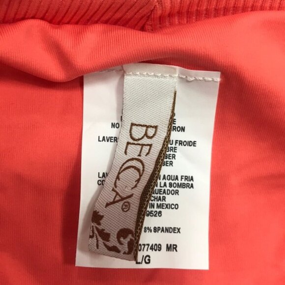 Becca Ribbed High Waist Brazilian Bikini Bottom - Picture 6 of 8